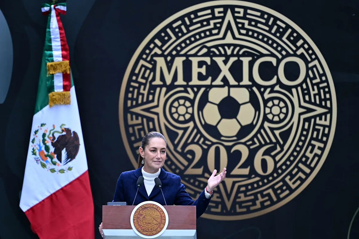 Mexico president says there's 'no risk' for 2026 World Cup after cartel operation