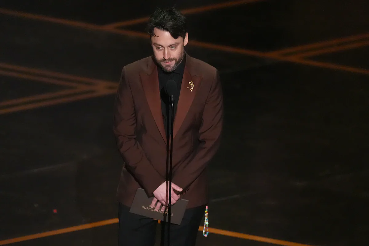 La reacción de Kieran Culkin al no poder entregar el Oscar a un ausente Sean Penn