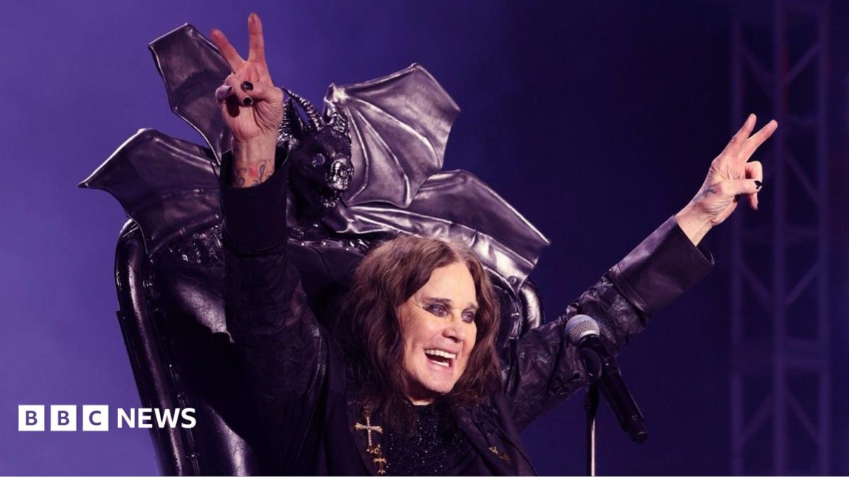 Ozzy Osbourne's concert throne to go on display