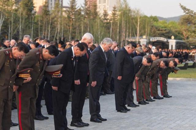 North Korea opens memorial for troops killed in Ukraine war with Russian officials in attendance