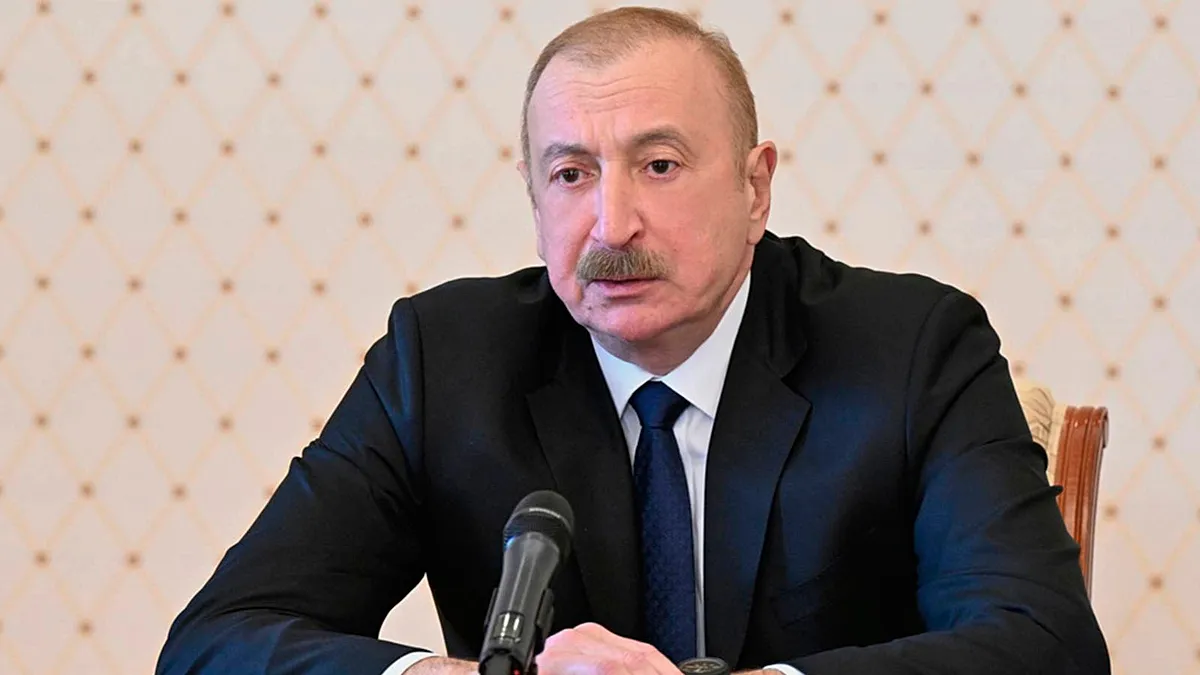 Aliyev vows attacks on Azerbaijan 'will face our Iron Fist' after Iran drone strike