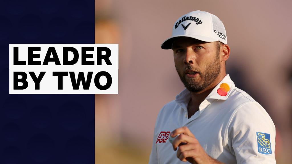 Burns birdies both par fives to take two-shot lead at The Open