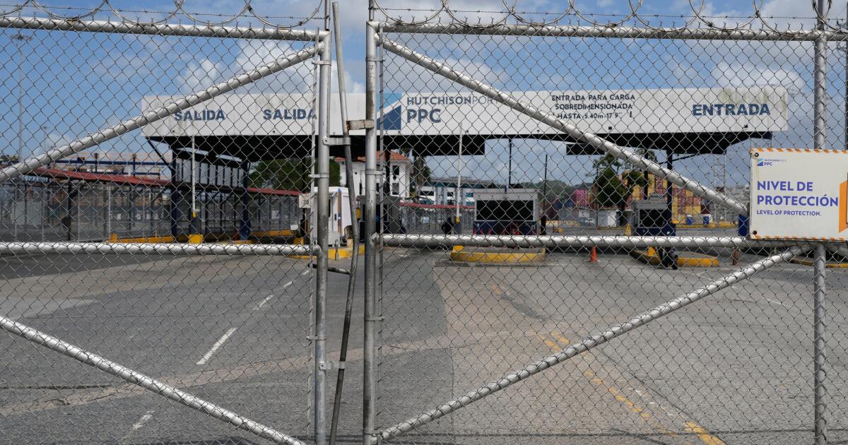 Panama orders occupation of 2 key canal ports after Supreme Court ruling