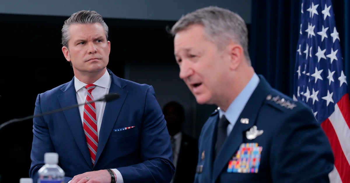 Hegseth says 'the ceasefire is not over' after U.S., Iran exchange fire in Strait of Hormuz