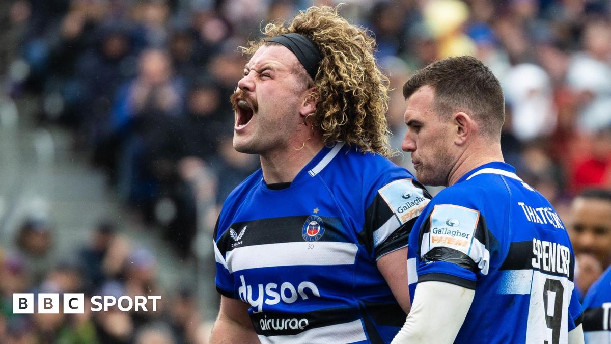 Champions Bath edge past Leicester to secure home semi-final