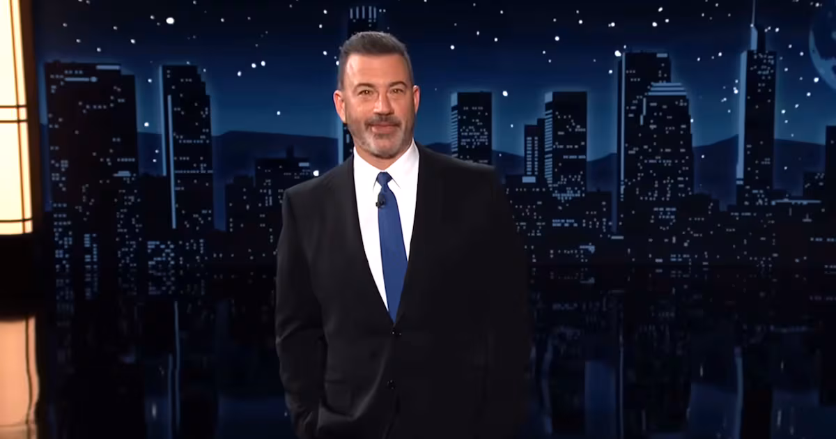 Jimmy Kimmel Rips 'Afraid' Trump Goon Ahead of Major Pope Meeting