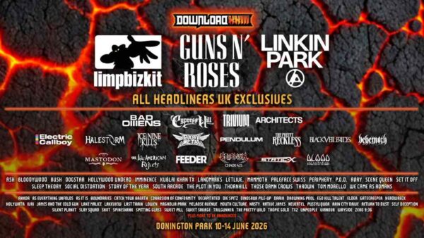 Download Festival 2026, Guns N’ Roses, Limp Bizkit y Linkin Park encabezan la edición