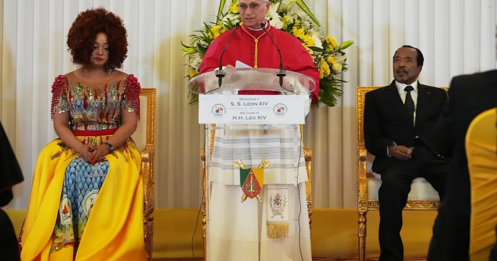 Pope urges Cameroon authorities to examine 'conscience'