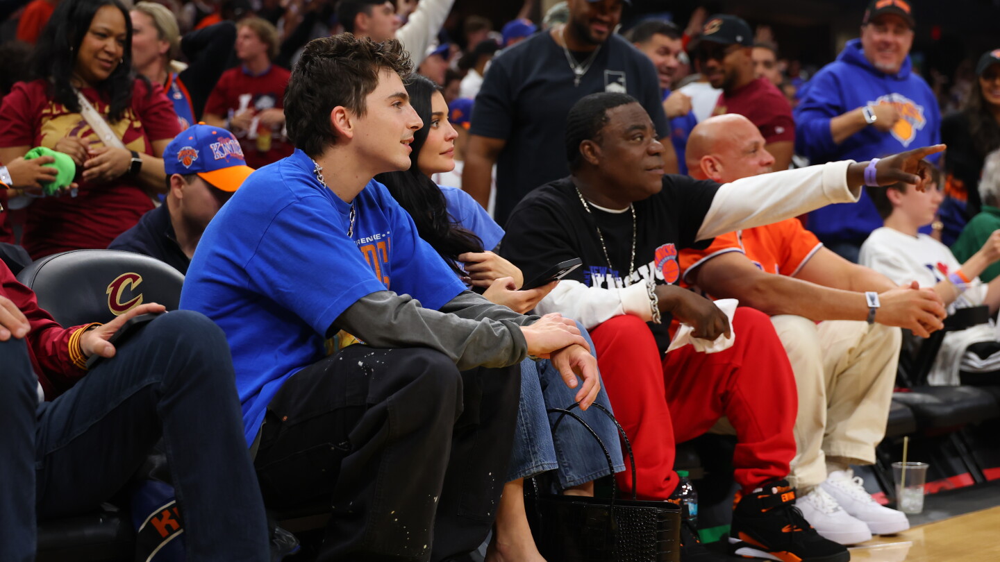 Timothée Chalamet, Ben Stiller among stars at MSG's 'Celebrity Row' for Game 3 of the NBA Finals