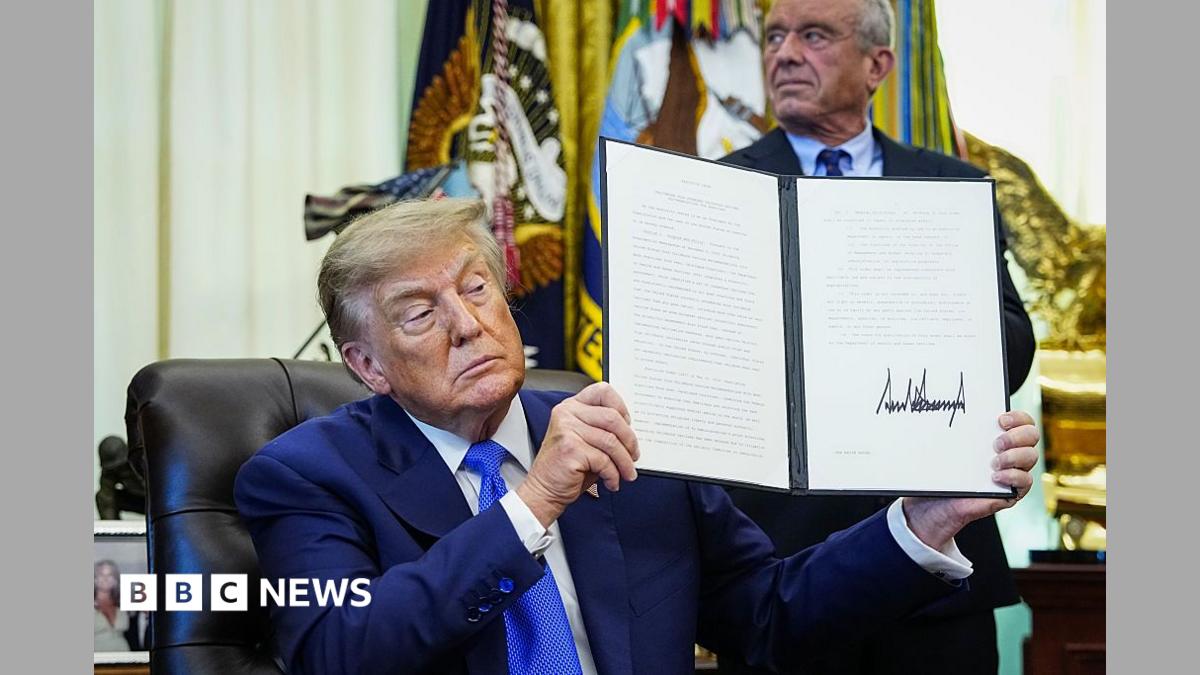 Fact-checking Trump's claims as he rolls back some recommended vaccines