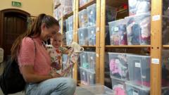 Parents find lifeline in 50p kids' clothes shop