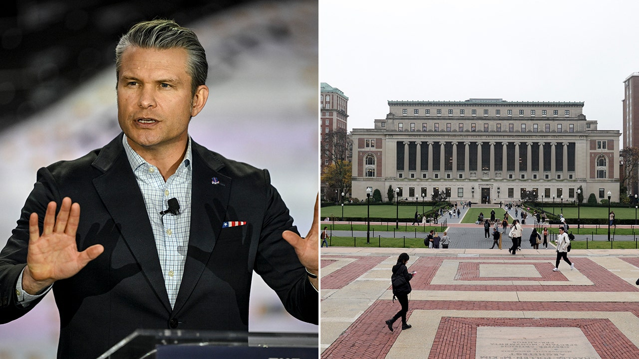 Hegseth orders complete ban on military attendance at Ivy Leagues like Columbia, Yale