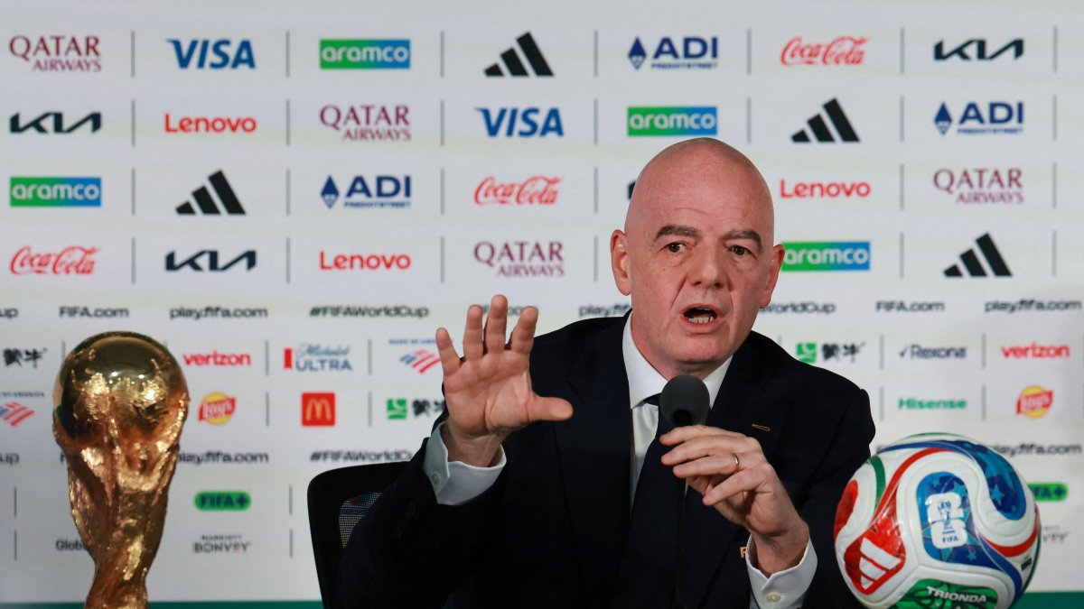 Infantino defends FIFA on World Cup ticket prices, visa controversy