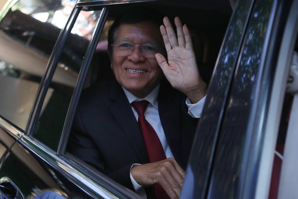 Cambodian opposition leader Kem Sokha receives royal pardon for treason sentence