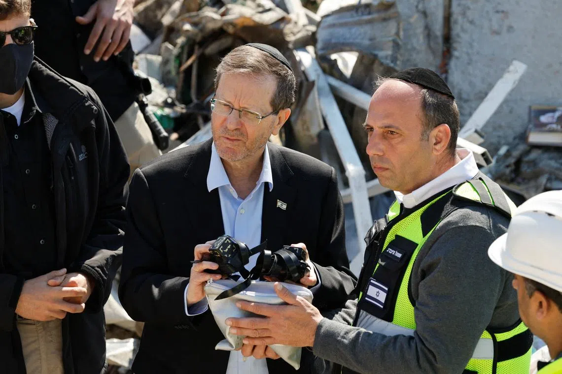 Israeli president tells Bild: War with Iran needs 'end result', not exact timetable