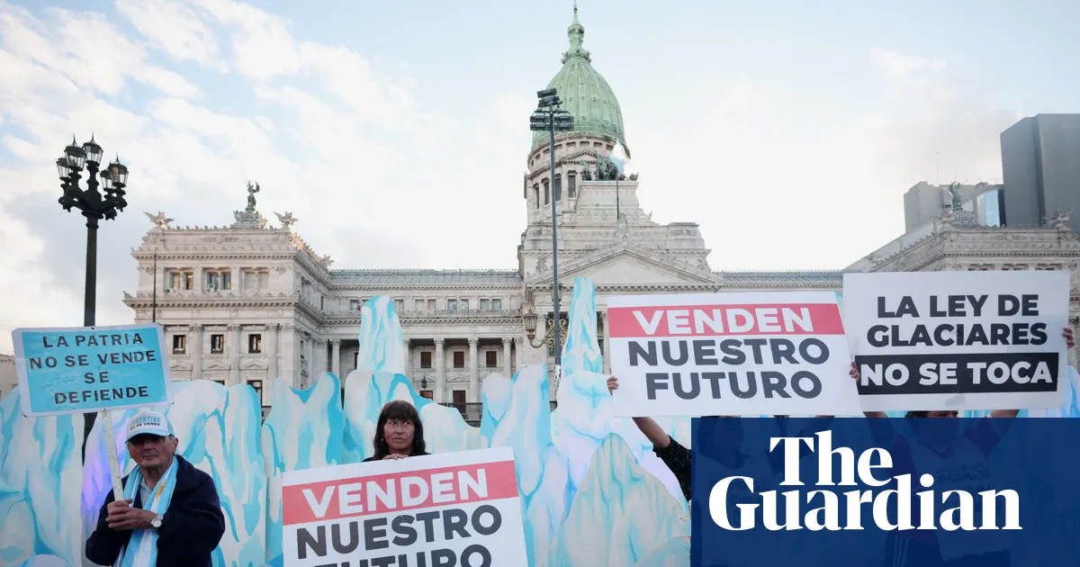 Argentina approves Milei’s glacier mining bill amid environmental protests