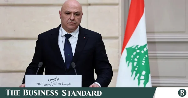 Lebanese president calls for ceasefire with Israel, vows to disarm Hezbollah