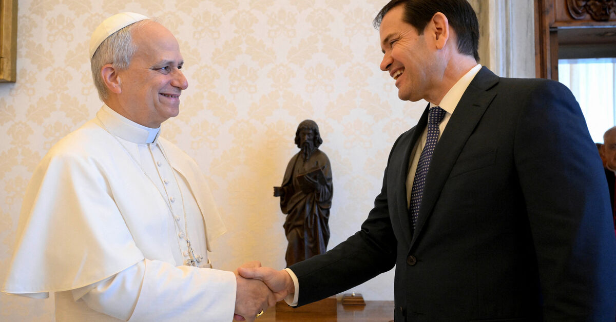 Rubio expects 'frank' meeting with pope as Trump takes fresh potshots at Leo