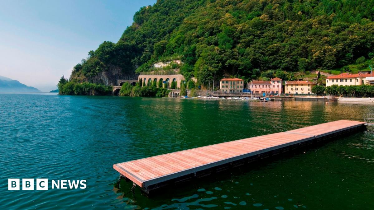 British man missing after diving into Lake Como to rescue teenager