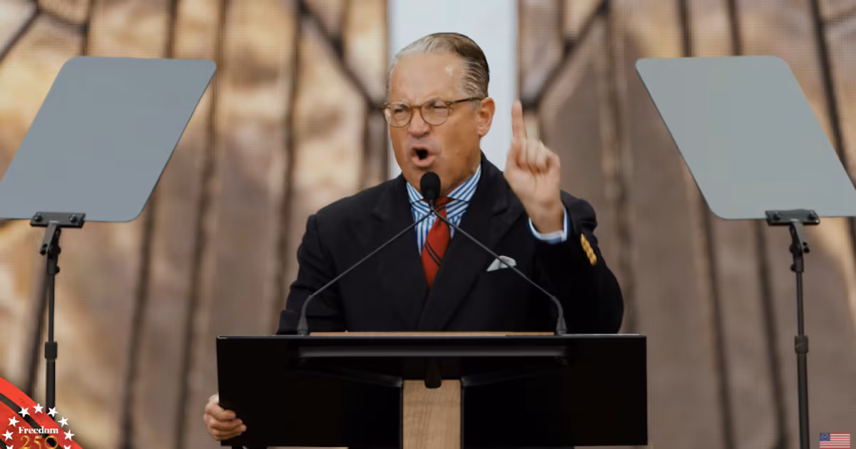 MAGA Pastor Makes Bonkers Claim About Trump's Ballroom