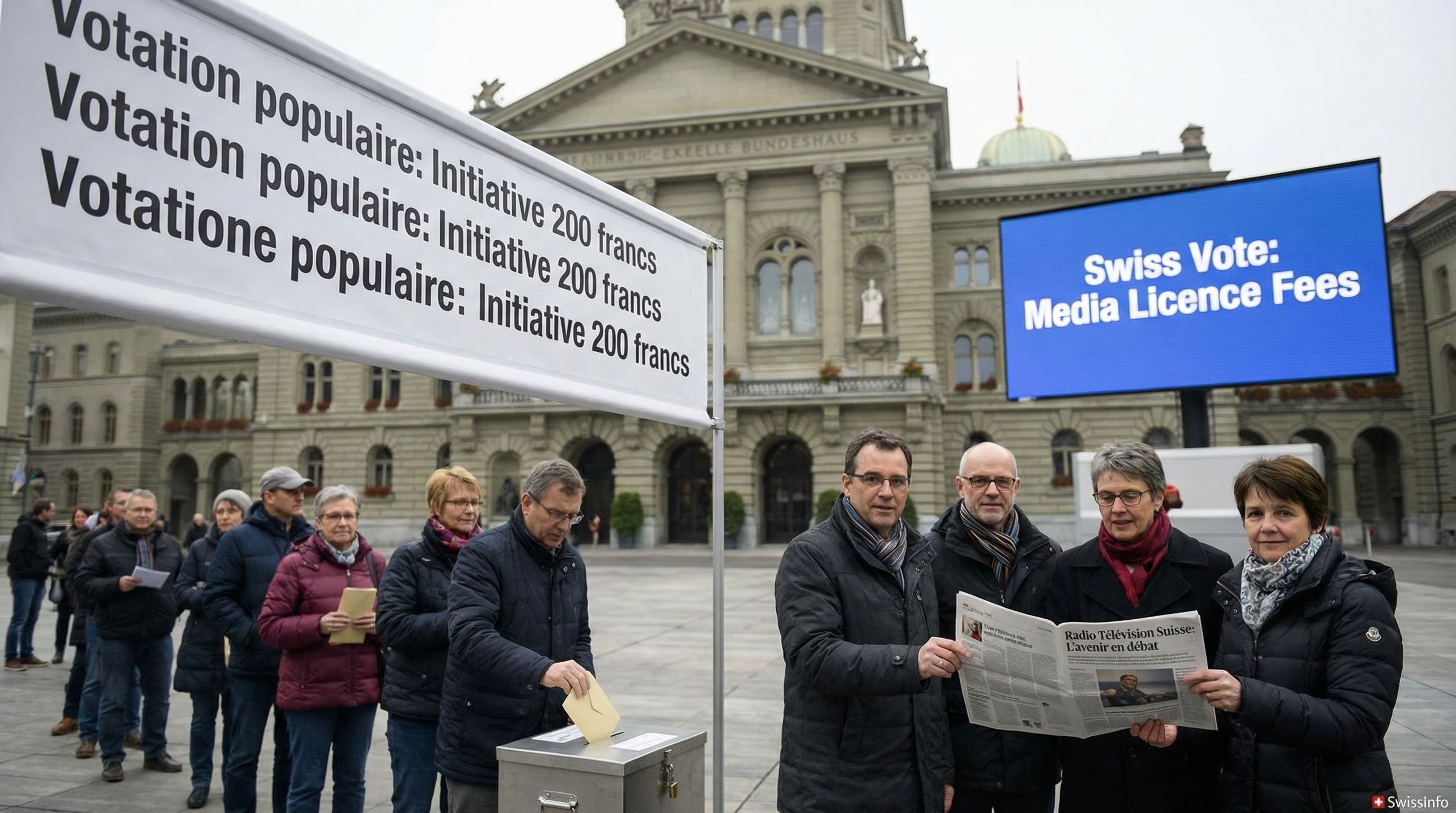 Swiss to Vote on Slashing Public Media Licence Fees in March