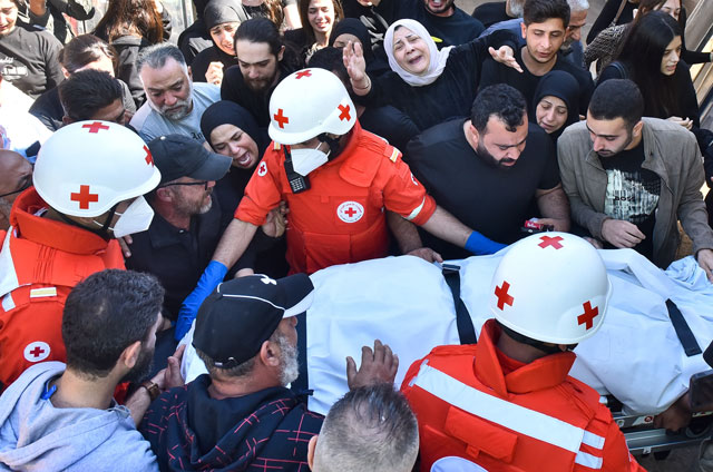 Israeli strike kills paramedic in Lebanon, says Red Cross