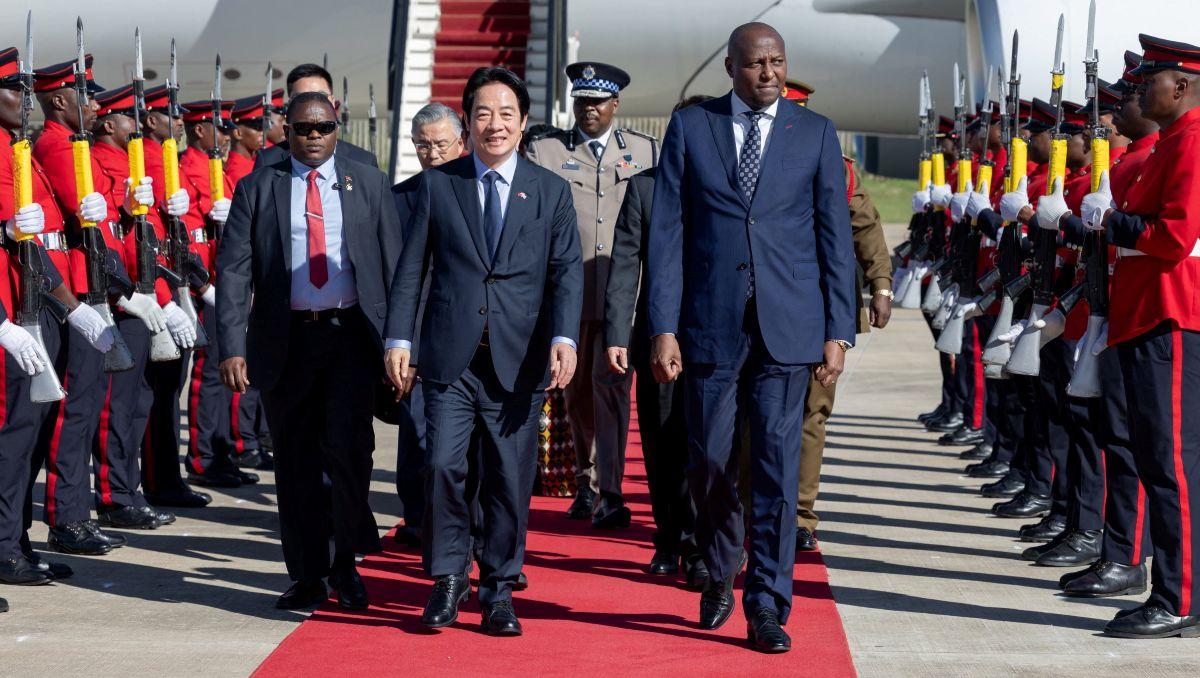 Taiwan president defiant as he begins Eswatini trip; China calls him a 'rat'