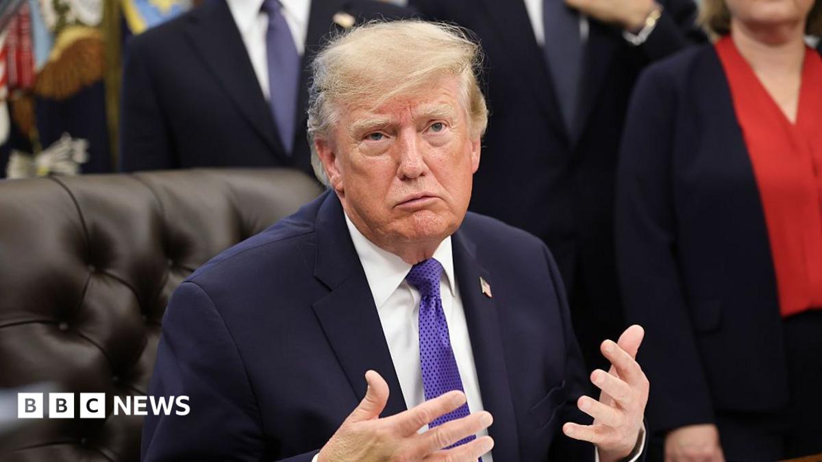 Trump says 'some' munitions are low as Iran war grinds on