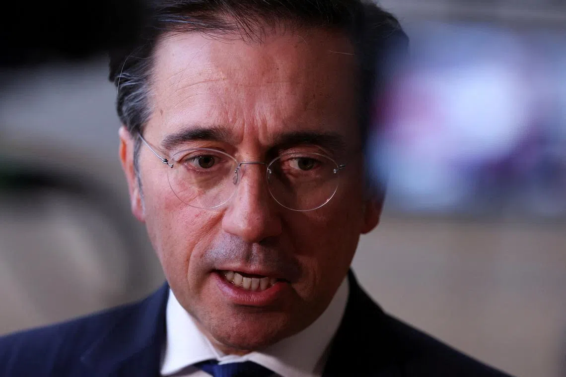 EU divided on suspension of Israel pact as Spain pushes for action
