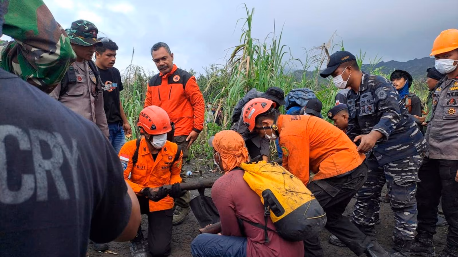 Bodies retrieved from Indonesian volcano after eruption kills 3 hikers