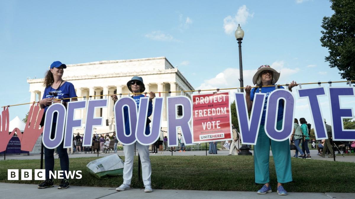 Watch: Marchers reflect on voting rights 63 years after 'I have a dream' speech