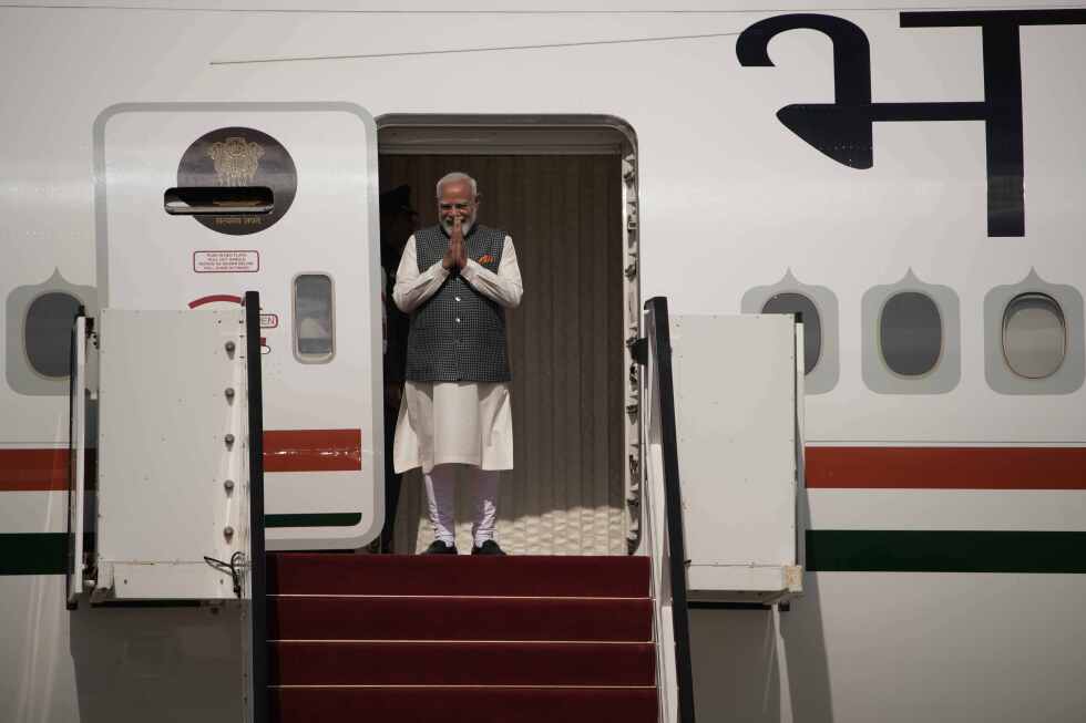 India's Modi is making his second official visit to Israel to meet with Netanyahu