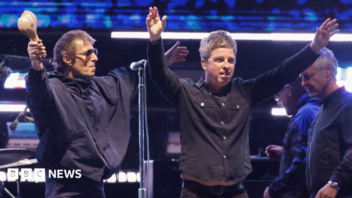 Oasis overtake The Beatles in all-time UK album chart