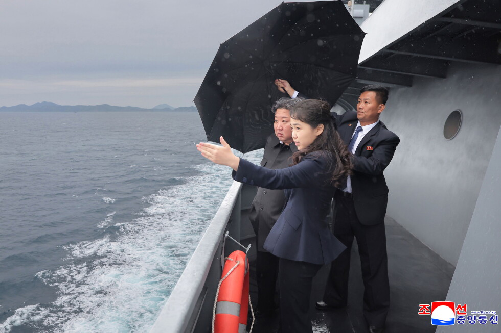 North Korean leader Kim showcases new warship ahead of visit by China's Xi