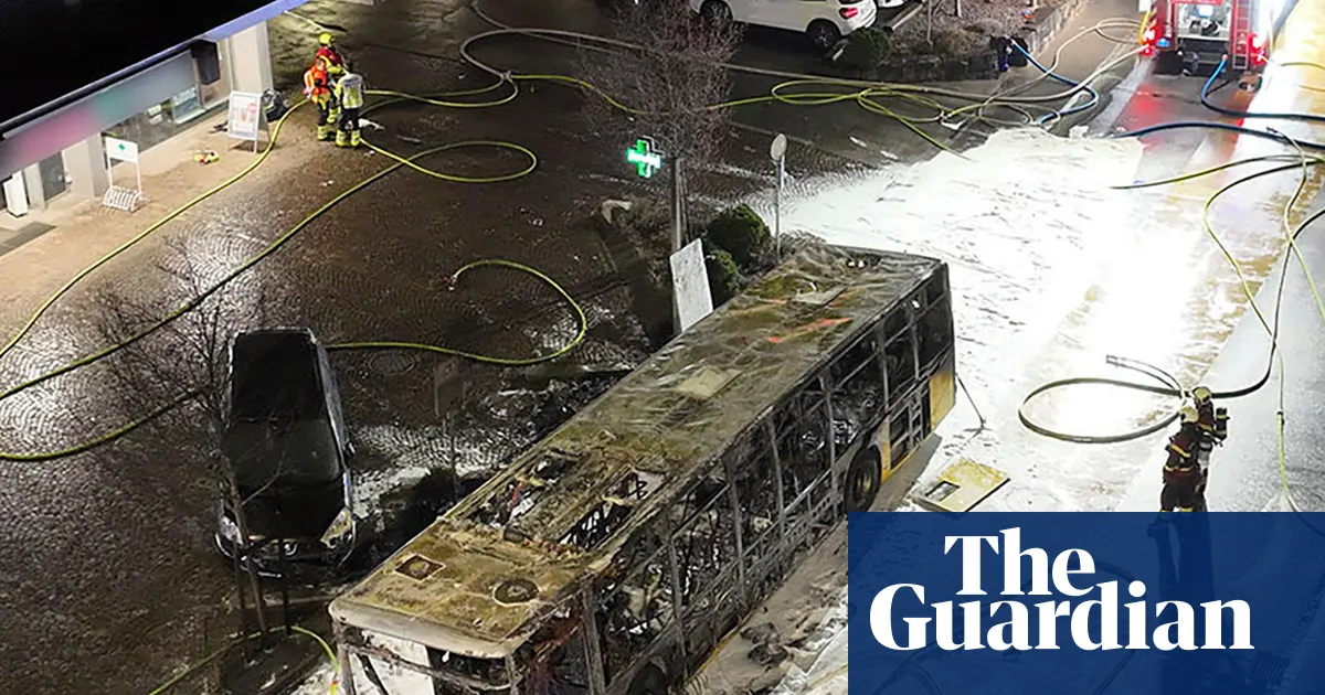At least six killed in Swiss bus fire in possible deliberate act