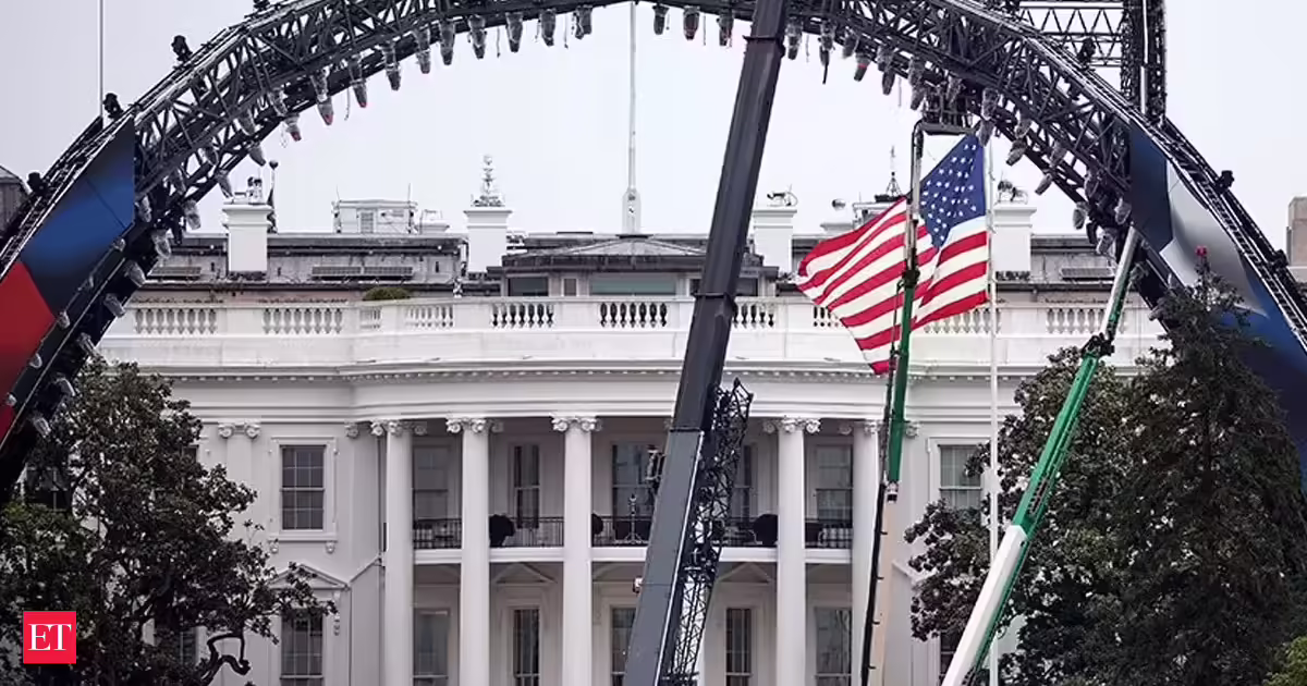 UFC cage construction begins at White House for America’s 250th anniversary celebration