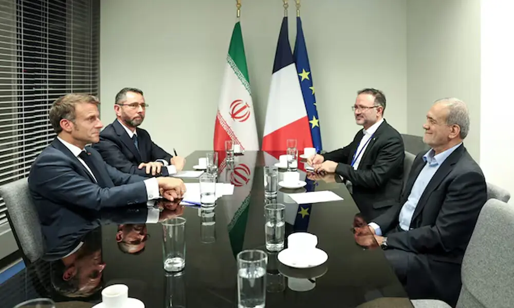 Macron says he discussed Hormuz situation with Iran's president