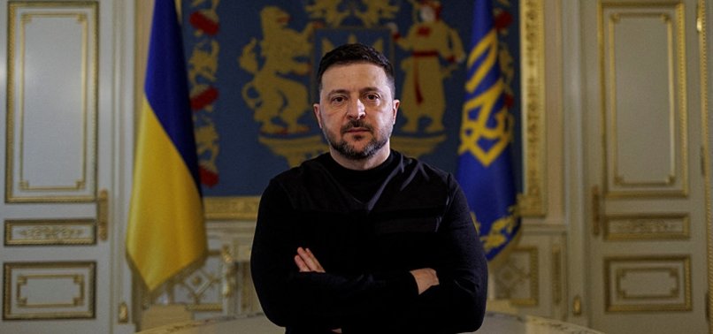 Ukrainian president makes 1st visit to Syria for talks with Sharaa