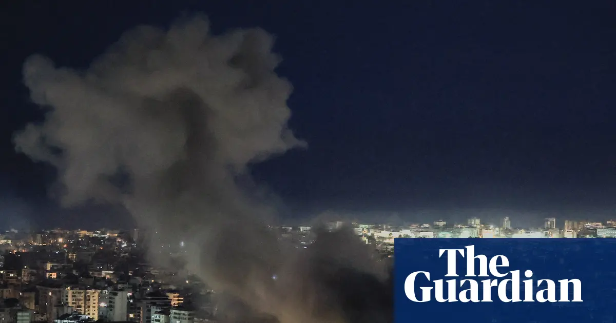 Israel launches huge strikes against south Beirut after mass evacuation order