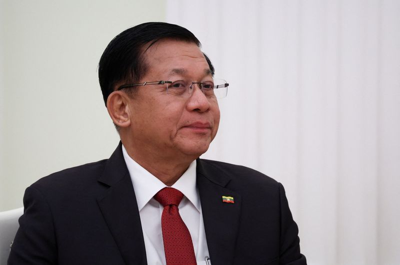 Myanmar's military-backed government imposes martial law in 60 townships
