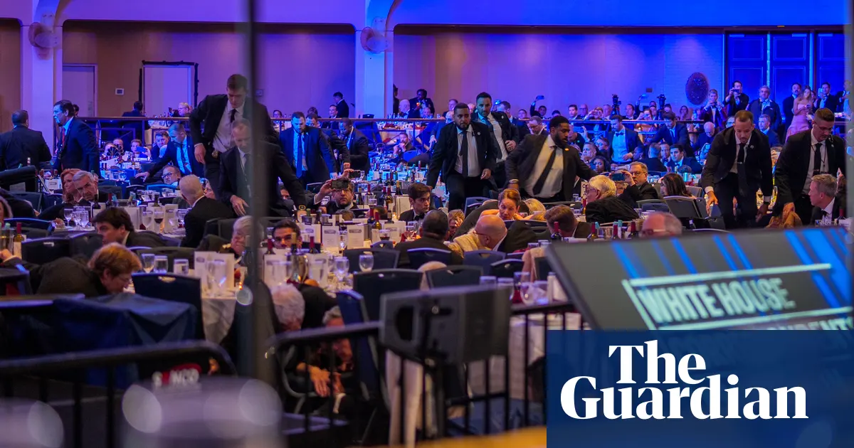 Shots rang out, pandemonium erupted: how the White House press dinner shooting unfolded