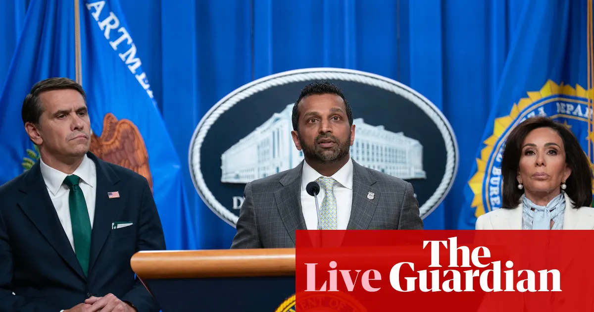 Suspect in White House correspondents’ dinner attack charged with attempted assassination of Trump