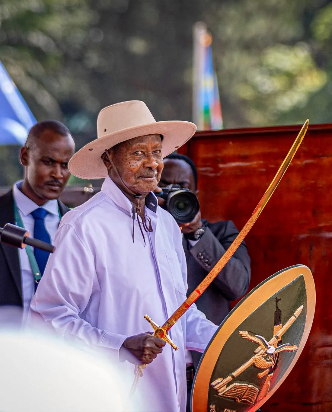 Museveni swears in for seventh term