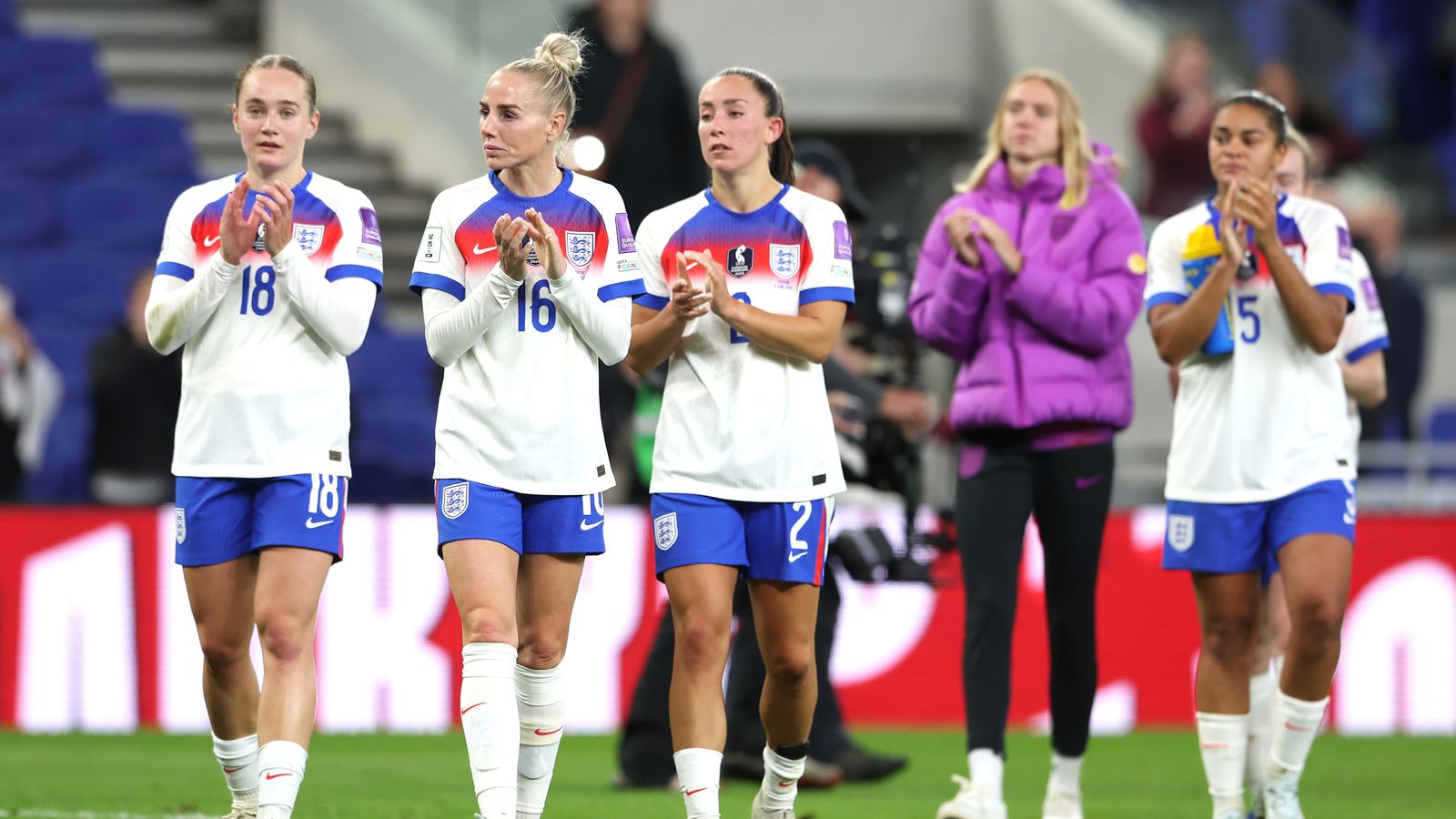England Women 3-0 Ukraine Women: Lionesses rue Spain defeat as they question how one defeat cost them automatic World Cup spot