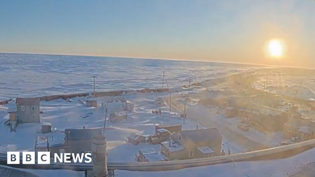 Watch: Alaska town sees its last sunset until August