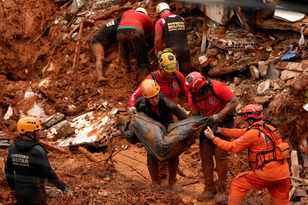 Las fuertes lluvias dejan al menos 23 muertos y casi 50 desaparecidos en el sureste de Brasil