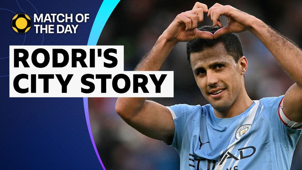 Watch the best of Rodri's Manchester City journey