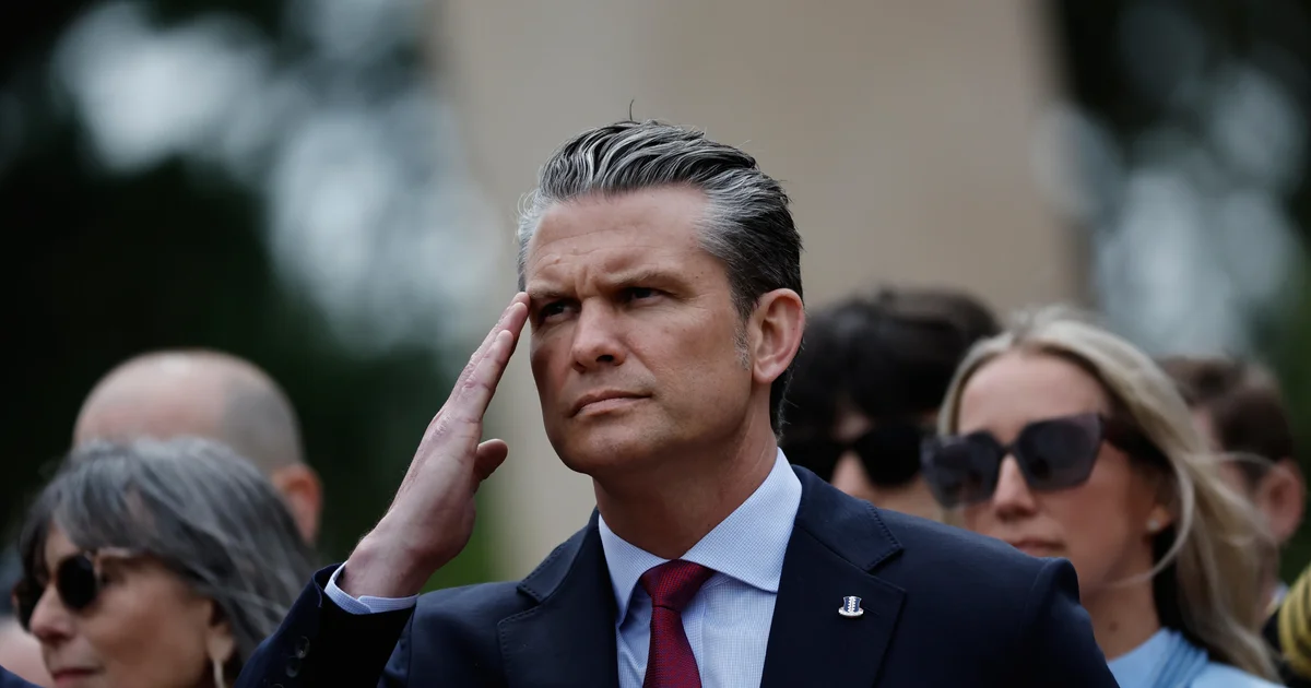 In France, Hegseth invokes immigration and 'invasion' in D-Day remarks