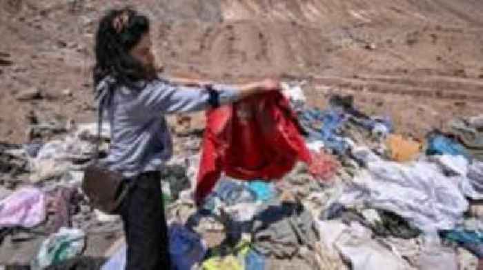 Why your recycled clothes could end up in this South American desert