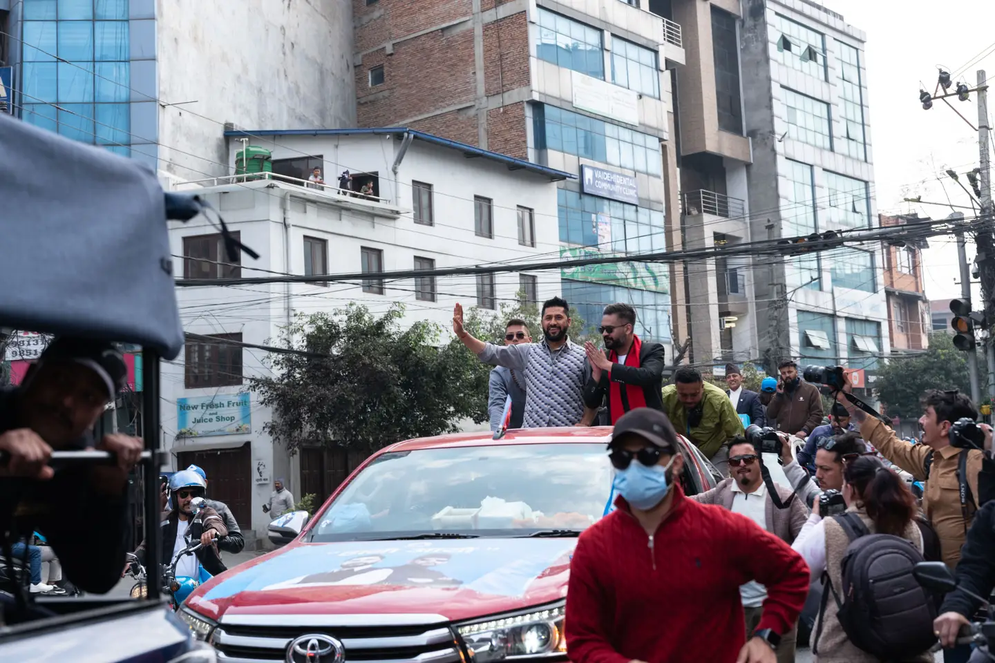 Nepal's former rapper 'Balen' on track for landslide win in parliamentary elections